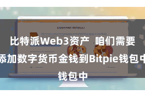 比特派Web3资产  咱们需要添加数字货币金钱到Bitpie钱包中