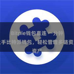 Bitpie钱包直连 一分钟上手比特派钱包，轻松管理多链资产