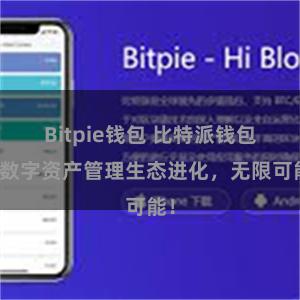 Bitpie钱包 比特派钱包：数字资产管理生态进化，无限可能！