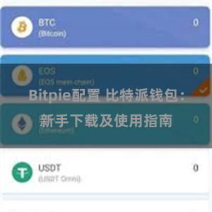 Bitpie配置 比特派钱包：新手下载及使用指南