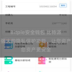 Bitpie安全钱包 比特派钱包：强大的隐私保护功能，让您资产更安全