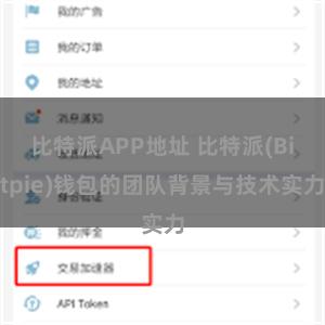 比特派APP地址 比特派(Bitpie)钱包的团队背景与技术实力