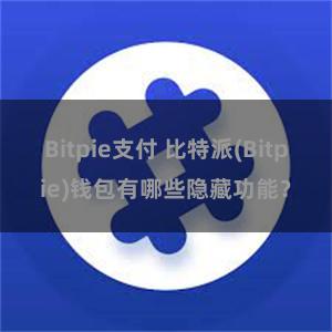 Bitpie支付 比特派(Bitpie)钱包有哪些隐藏功能？