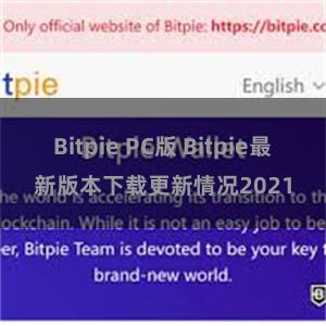 Bitpie PC版 Bitpie最新版本下载更新情况2021