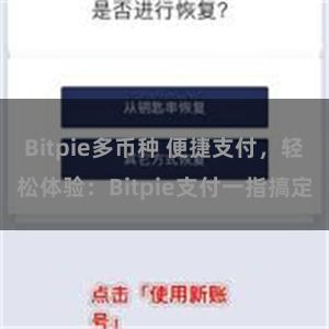 Bitpie多币种 便捷支付，轻松体验：Bitpie支付一指搞定