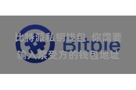 比特派私钥钱包  你需要输入禁受方的钱包地址