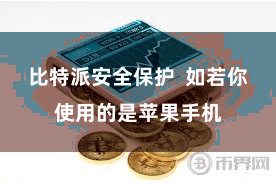 比特派安全保护  如若你使用的是苹果手机